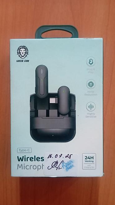 razer kiyo: Продаю беспроводные микрофоны Green Lion Wireless Microphone с — 1