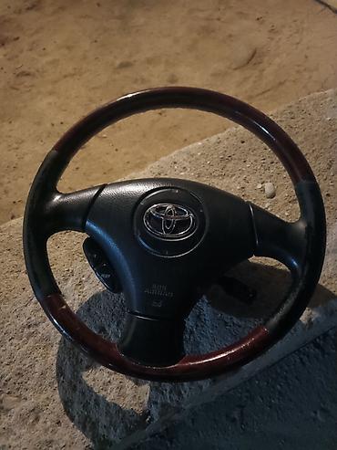 Унаа тетиктери: Руль Toyota 2003 г., Колдонулган, Оригинал, Жапония — 2