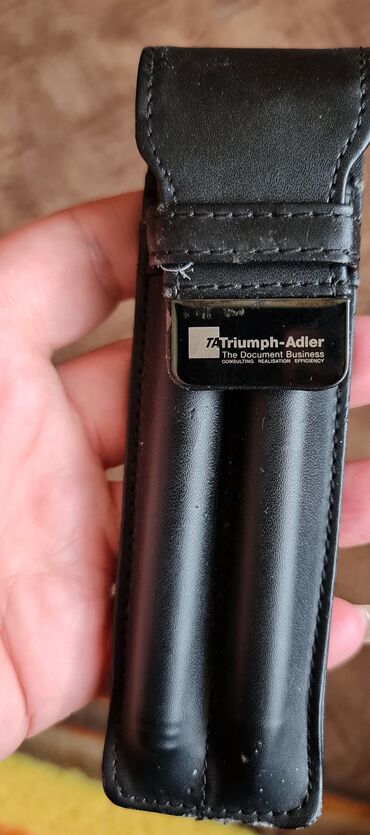 Setovi za manikir i pedikir: Set olovaka Triumph-Adler u futroli - Elegantni poklon set od dve — 6