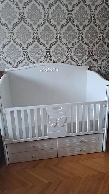 ucuz beşik: Qız üçün, İşlənmiş, Beşik, Matras ilə — 3