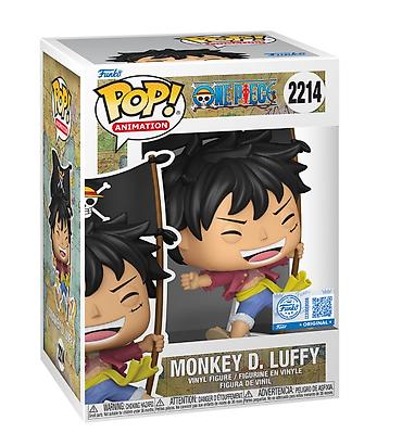 Oyuncaqlar: Funko Pop! Animation – One Piece: Monkey D. Luffy (2214) vinil fiquru — 2