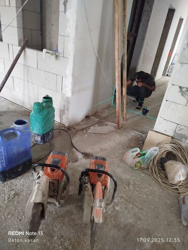 Beton işləri: Beton kəsmə beton deşmə xidməti Karot - HILTI DD 200 / 350 ilə 25 ° — 6