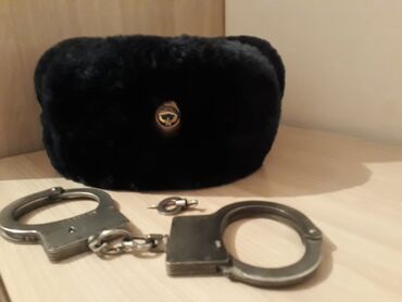 наручники in Кыргызстан | ТОВАРЫ ДЛЯ ВЗРОСЛЫХ: Милицейский ушанка и наручник