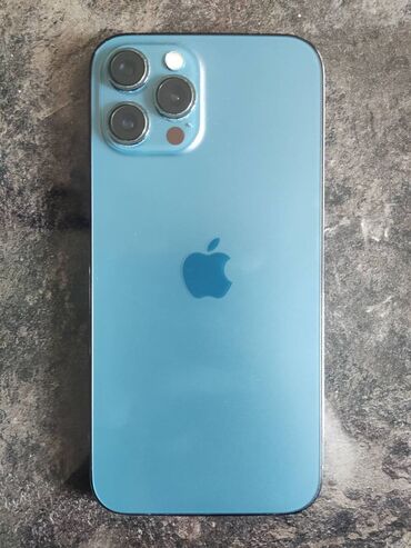 iphone 12 qiymet: IPhone 12 Pro Max, 128 GB, Pacific Blue