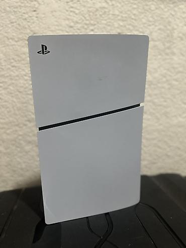 PS5 (Sony PlayStation 5): Ps 5 slim disc (2115) + 10 игр + 2 джойстика. В новом состоянии — 10