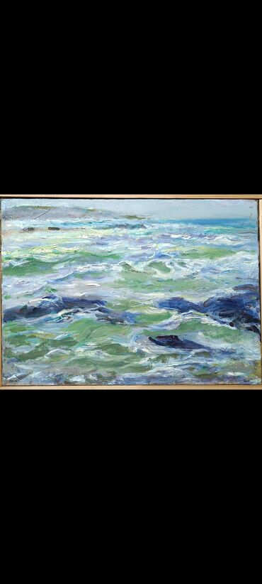 Şəkillər, tablolar: Rəssam Mirteyyub Xəlilovun əl işləri. (Müxtəlif ölçülü Xols, Karton — 26