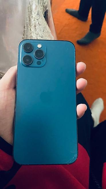 iphone 18 pro max bishkek: IPhone 12 Pro Max, Б/у, 256 ГБ, Pacific Blue, Чехол, 77 % — 3