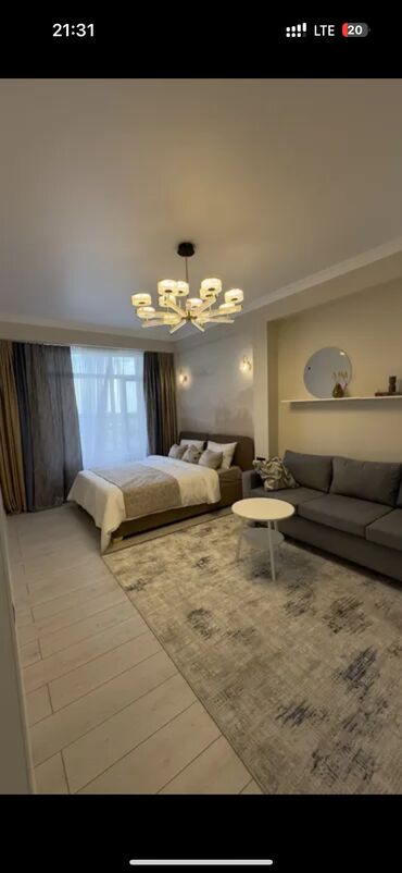 однокомнатная квартира цум: 1 комната, 43 м², Элитка, 11 этаж, Дизайнерский ремонт