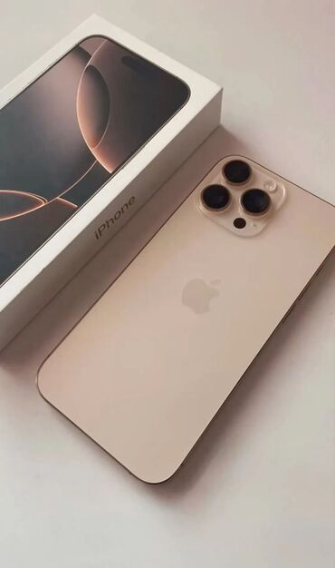 раскладушки телефон: IPhone 16 Pro Max, Новый, 256 ГБ, Коробка, 100 %