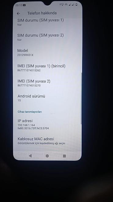 hard disk ssd: Redmi 128 GB, rəng - Yaşıl, İki sim kartlı — 1