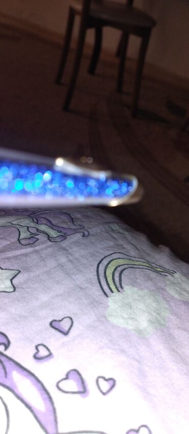 Qələmlər: Büllur daşlarla bəzədilmiş dekorativ qələm - Gövdə: şəffaf akril — 4