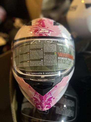 Oprema za bicikliste: Otvorena (jet) kaciga za skuter/motocikl - Brend: Sparco (plavo-bela) — 19