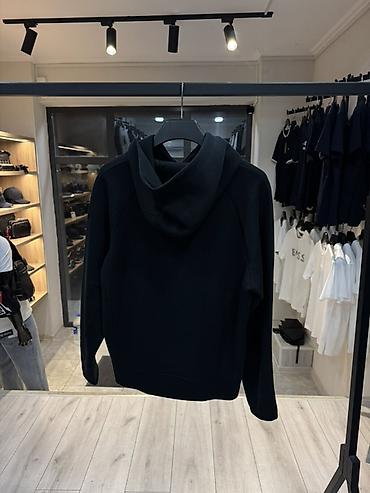 nike кофта: Мужская толстовка, L, XL, 2XL, Nike, Новый, цвет - Черный, Самовывоз — 3