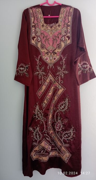 длинное вечернее платье цвет марсала: Платье женское натуральный атлас новое