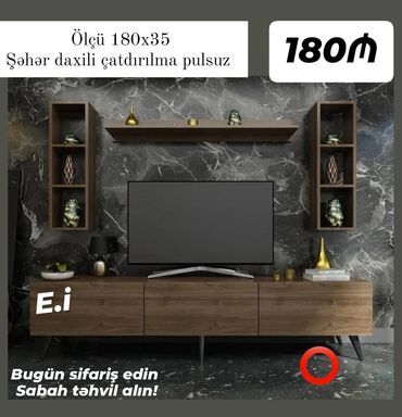 Asılqanlar: *TV stend / TV altlığı 180AZN💥* ✔️Rəng seçimi var ✔️ *Şəhər daxili