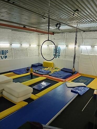 для батута: Батуты пружины перматрон тент сетка зашита для на детскую площадку — 3