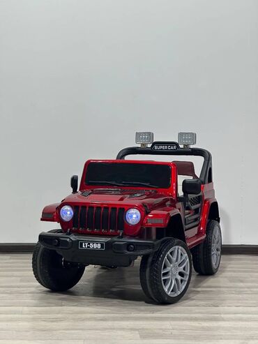Uşaq üçün elektrik maşınları: 🚙 Uşaq elektrik maşını – JEEP SUPERCAR LT-598 (4x4) 🚀 ✨ Tam ötürücülü — 9