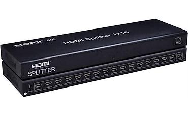 dell notbuk: HDMI Splitter 1x16 – 4K paylama qurğusu Məhsul təsviri: - 1 HDMI — 1