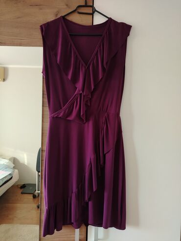 roze haljine za maturu: M (EU 38), L (EU 40), color - Purple, Cocktail, With the straps