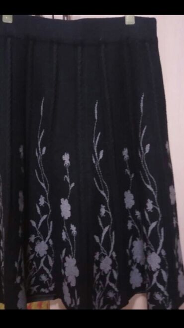 Юбки: Теплая юбочка. Длина 60см. Юбка 8клинка на подкладке дл 50см — 3