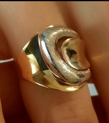 Üzüklər: Üzük, Sarı qızıl, 585 Əyar, Qaşsız — 5