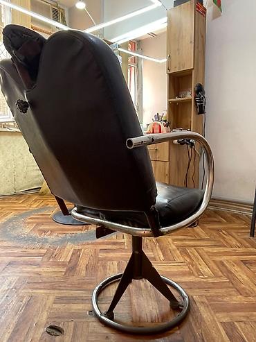 Salon, tibbi mebel: İşlənmiş, Saç kəsimi kreslosu — 2