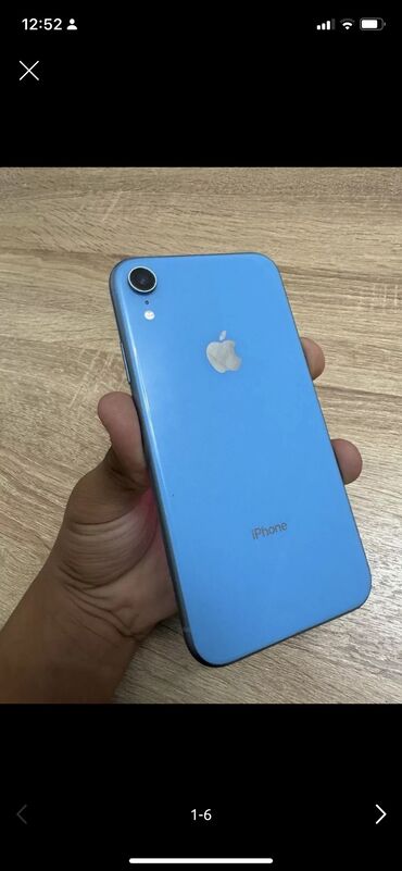 чехлы на айфон хр: IPhone Xr, Колдонулган, 64 ГБ, Алтын, Каптама