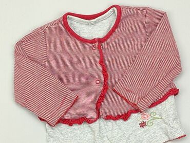 bluzka w czerwone róże: Bluzka, 3-6 m, stan - Dobry