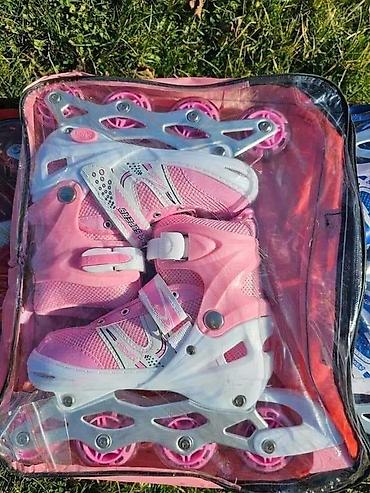 Roleri i rolšue: Roleri
Podesivi brojevi, silikonski- svetleci tockovi
Od broja 29-43 — 3