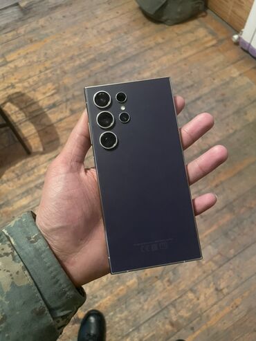 Samsung: Samsung Galaxy S24 Ultra, 256 GB, rəng - Gümüşü, İki sim kartlı — 5