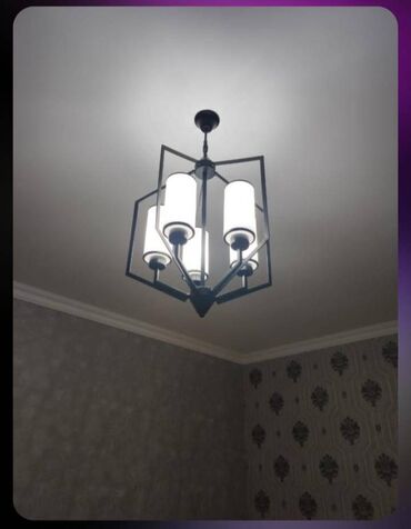 Çılçıraq, 5 lampa, Metal