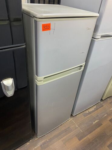 холодильник для дома: 2 двери Midea Холодильник Продажа, цвет - Серый