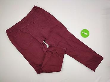 bordowe: Jeansy damskie, rozmiar XL — 3