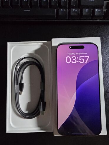 переходник для макбука: IPhone 16 Pro Max, 512 ГБ, White Titanium, Кабель, 100 %