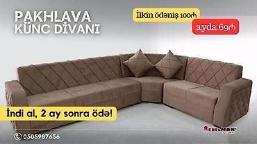 Divanlar: Künc divan, Yeni, Açılan, Bazalı, Parça, Ünvana pulsuz çatdırılma — 9
