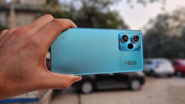 телефон fly iq4410: Poco X5 Pro 5G, 256 ГБ, цвет - Голубой, Сенсорный