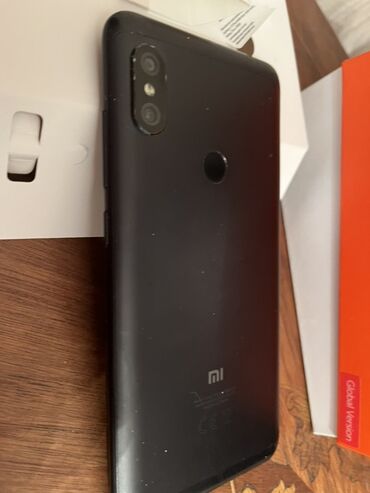lenovo k5 note qiymeti: Redmi Note 6 Pro, 32 GB, rəng - Qara, Barmaq izi