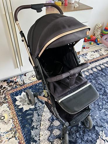 carrello bravo коляска: Коляска, цвет - Черный, Б/у, Самовывоз, Платная доставка — 4