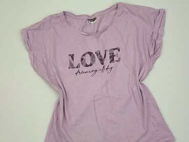 t shirty damskie liliowy: T-shirt, Beloved, M, stan - Dobry