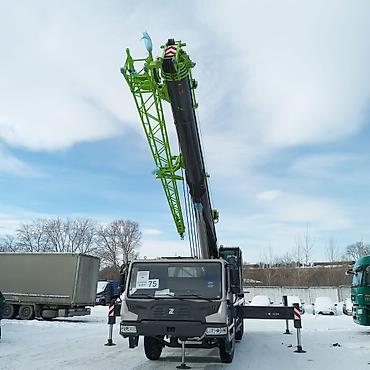 кран 35 тон: Стрела 42 м, 25 т — 2