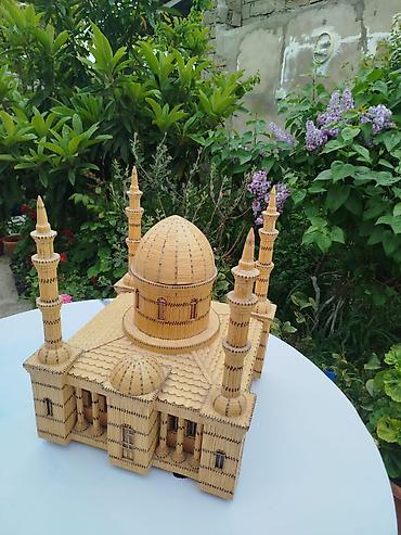 hediyeler: Kibrit çöpləri ilə hazırlanmış mükəmməl əl işidir. Hər bir detalı — 3