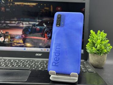 Redmi: Redmi, Redmi 9T, Б/у, 128 ГБ, цвет - Синий, 2 SIM