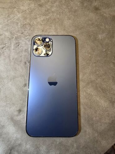 Apple iPhone: IPhone 12 Pro Max, 256 ГБ, Pacific Blue, Беспроводная зарядка, Face ID