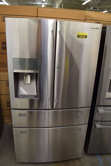 Kitchen Appliances: Three Chambered Samsung, color - Silver, New