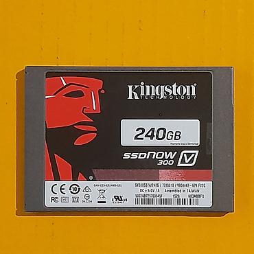 ssd 240 gb: Накопитель для ПК, Б/у, Kingston, SSD, 256 ГБ, 2.5", Для ПК — 1