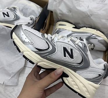 пол ботинки: Мужские кроссовки, 42.5, New Balance, Новый, цвет - Белый, Самовывоз, Платная доставка — 2