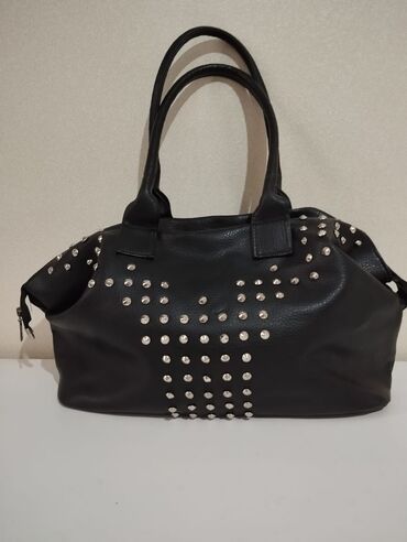 Çantalar: Sumka təmiz dəri en 35 25 sm 3, 4 dəfə islənib — 10