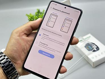 Мобильные телефоны и аксессуары: Samsung Galaxy A52, Б/у, 128 ГБ, цвет - Черный, 2 SIM — 6