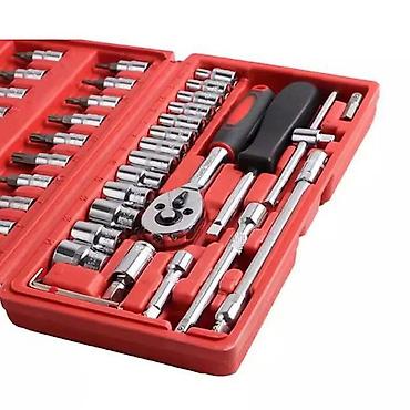 podni pvc paneli: Set Nasadnih i Torex Ključeva 46 delova crvena kutija 2100 RSD Set — 2