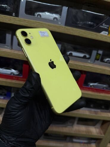 Apple iPhone: IPhone 11, Б/у, 64 ГБ, Желтый, 78 % — 9